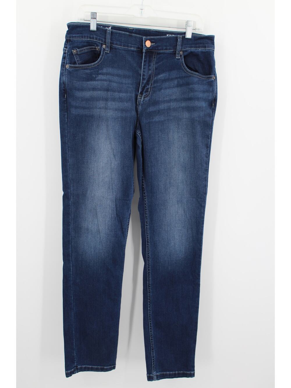 Mugsy Kinzies Jeans Size 33x33.5 Dark Wash Slim Straight